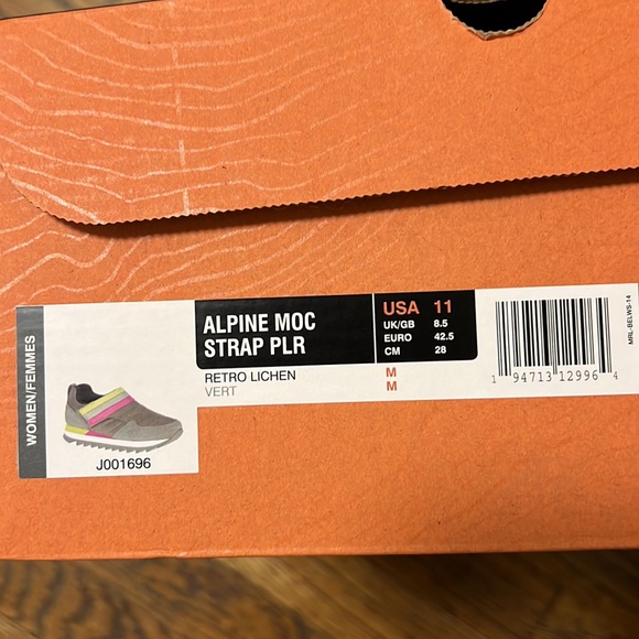 Merrell Alpine Moc Strap Polar Retro Lichen - Picture 3 of 6